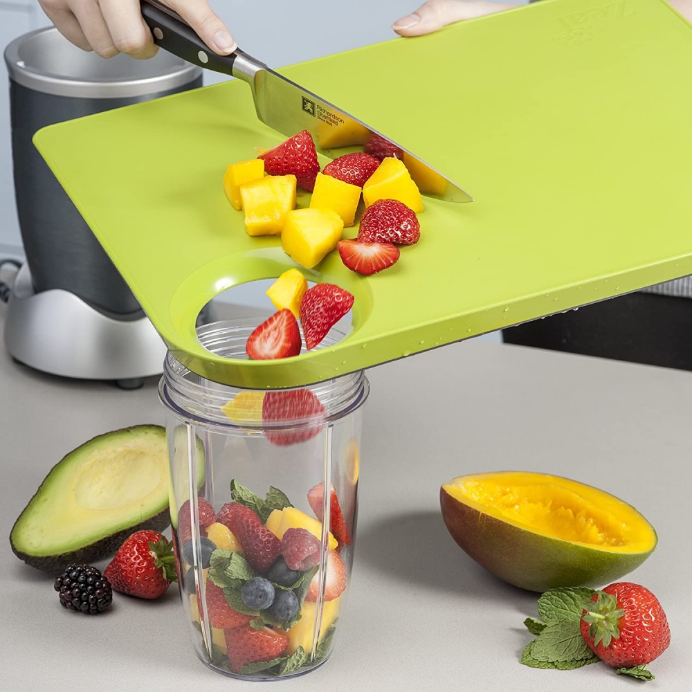 Large Chopping board straight to pan non slip CKS Zeal